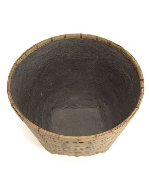 Hector Blumentopf aus Bambus - D.60x47 cm