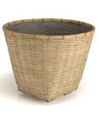 Pot de fleur Hector bambou  - D.60x47 cm
