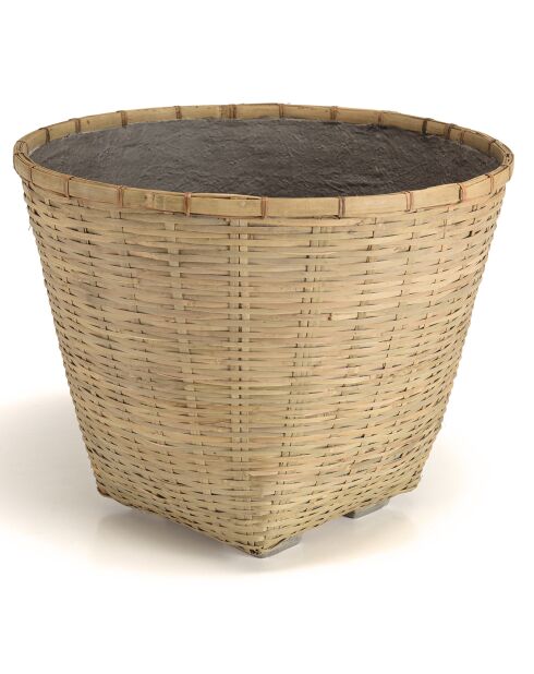 Hector Blumentopf aus Bambus - D.60x47 cm