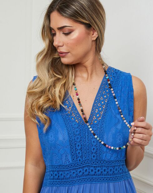 Robe Caciope bleu roi