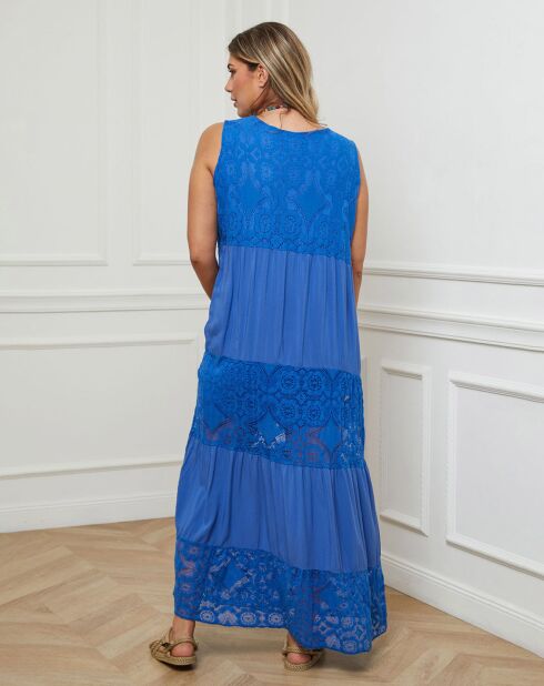 Robe Caciope bleu roi