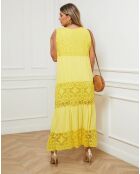 Robe Caciope jaune