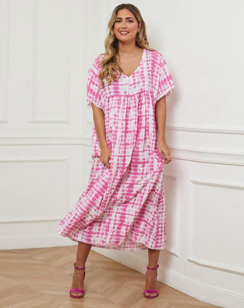 Robe Ecolab fushia
