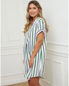 Robe Hams vert/bleu marine