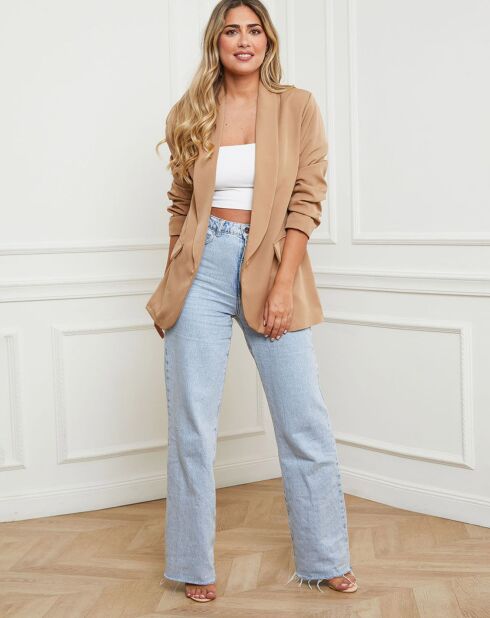 Kamelfarbene Jacke Idyle