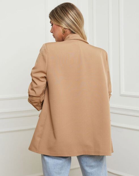 Kamelfarbene Jacke Idyle