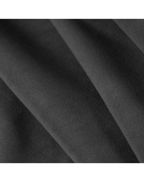 Tête de lit Marie velours gris foncé - 140x120 cm