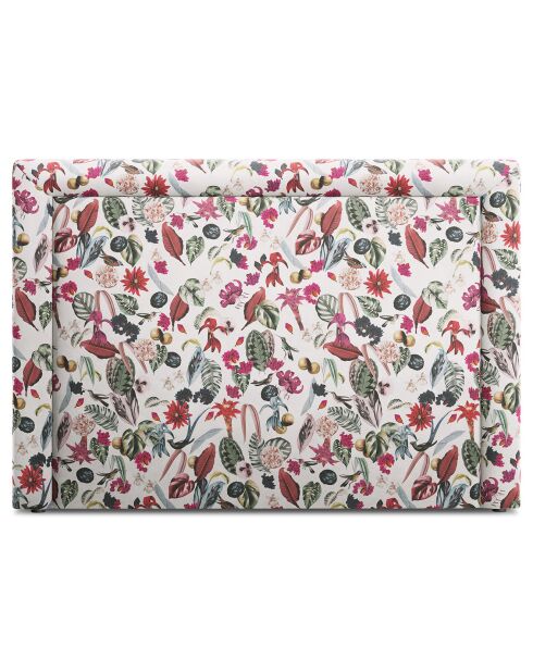 Tête de lit Marie velours multicolore - 140x120 cm