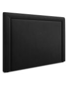 Tête de lit Marie velours noire - 160x120 cm
