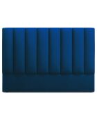Tête de lit Camargue velours bleu roi - 140x120 cm