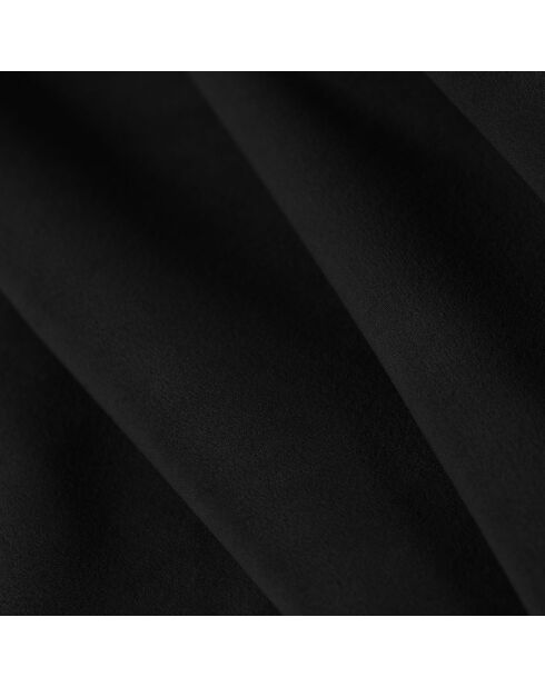 Tête de lit Marie velours noire - 200x120 cm