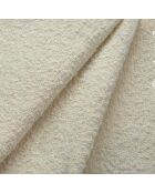 Tête de lit velours bouclé Marie beige - 200x120 cm