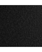 Cadre avec tête de lit Maia velours bouclé noir - 160x200 cm