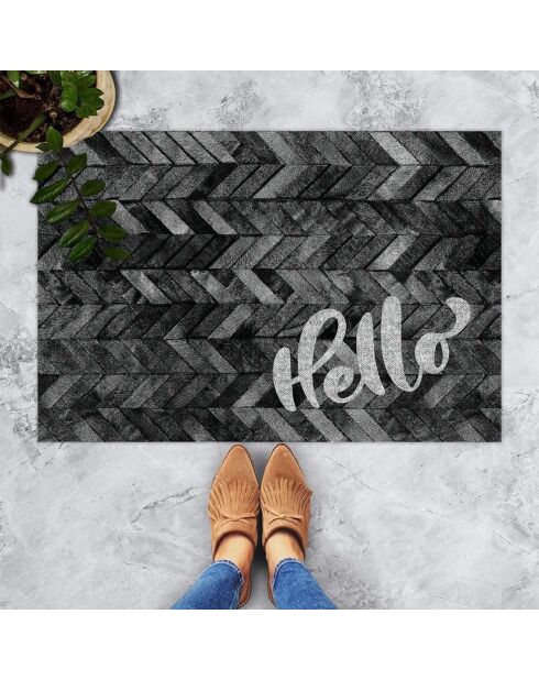 Veelkleurige deurmat - 40x60 cm