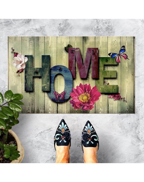 Veelkleurige deurmat - 40x60 cm