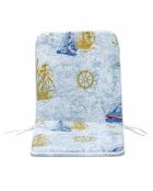 Cojín de silla multicolor - 45x90x3,5 cm