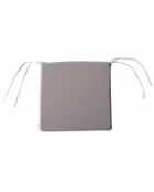 Galette de chaise de chaise multicolore - 45x45x2.5  cm