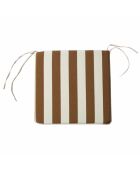 Galette de chaise de chaise multicolore - 45x45x2.5  cm
