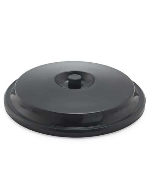 Couvercle de seau 100L noir - D.50 cm