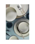 Service de table en porcelaine blanche - 18 Pièces