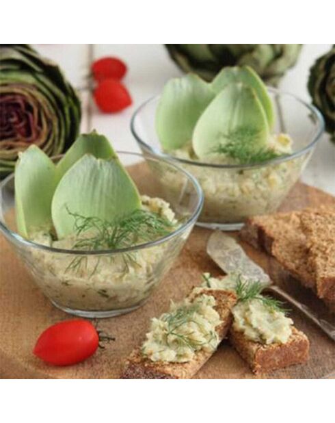 6 Bols transparents - 345 ml