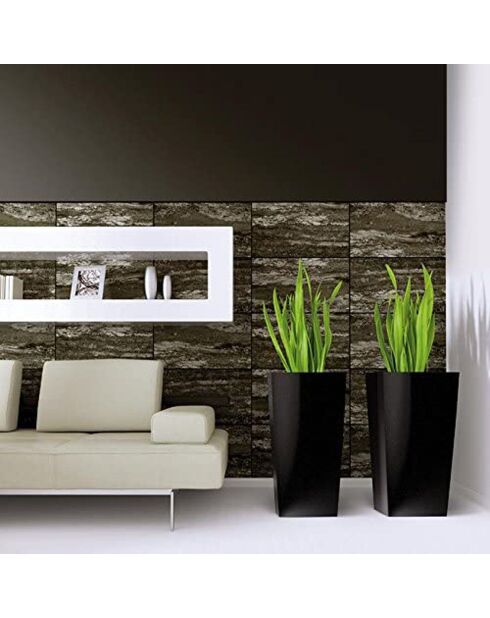 Pot 91.5L anthracite - 40x40x75 cm