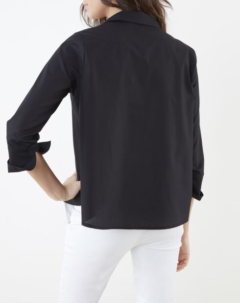 Blouse Pop noire