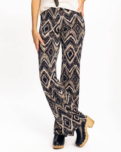 Pantalon Store multicolore