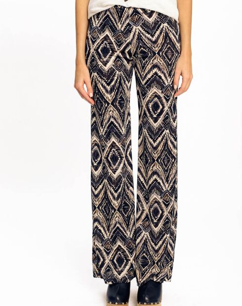 Pantalon Store multicolore