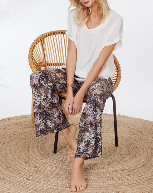 Pantalon Store havana