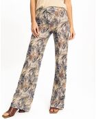 Pantalon Store indigo/beige