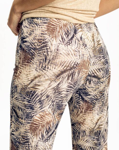 Pantalon Store indigo/beige