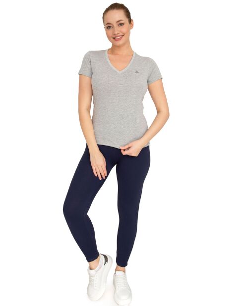 T-Shirt Supreme gris melange