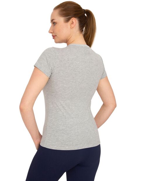 T-Shirt Supreme gris melange