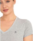 T-Shirt Supreme gris melange