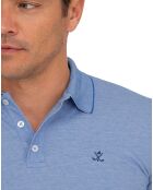 Polo Interlok bleu clair