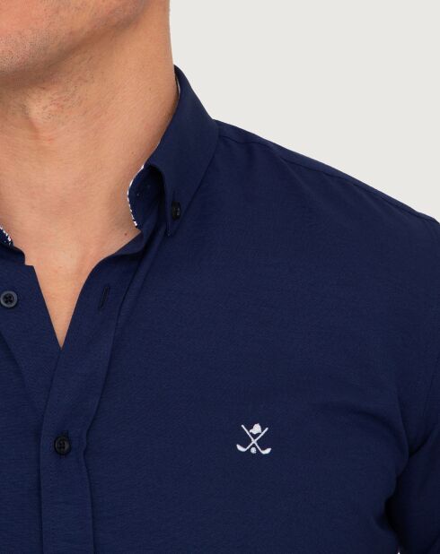 Chemise Lokko marine