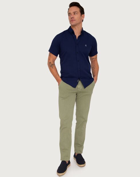 Chemise Lokko marine
