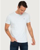 3 T-Shirts Purgs rose/bleu/blanc casse