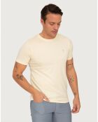 3 T-Shirts Purgs rose/bleu/blanc casse
