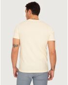 3 T-Shirts Purgs rose/bleu/blanc casse