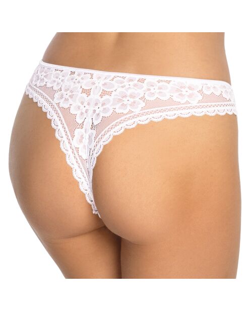 String Gizela blanc
