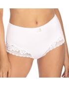 Culotte taille haute Gizela blanche