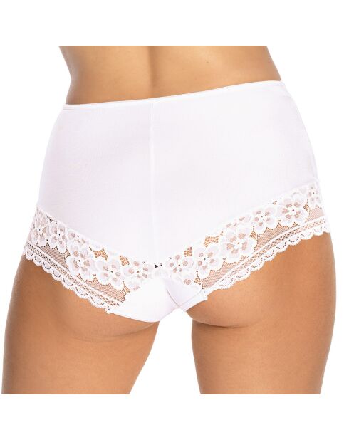 Gizela weißes Höschen mit hoher Taille
