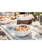 2 Plats de cuisson Smart Cuisine Diwali blancs - 22x22x6.8 cm
