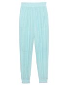 Pantalon fluide 100% Lin élastique Brac turquoise