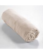 Drap housse Gaze de Coton Gaïa Pampa naturel