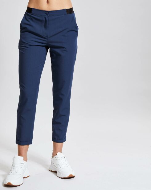 Pantalon Flore bleu