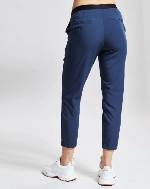 Pantalon Flore bleu