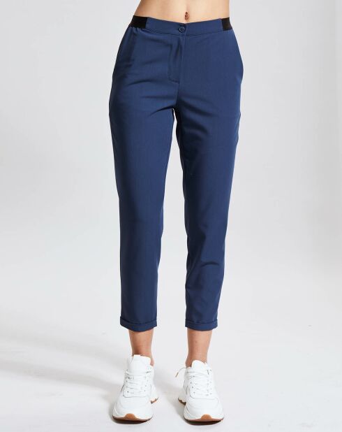 Pantalon Flore bleu